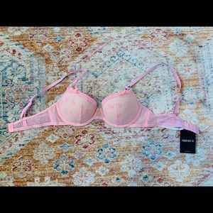 Forever 21 Heart Underwire Bra